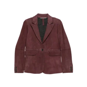 Blazer Donna BAHI in camoscio