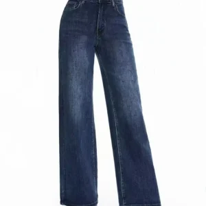 Jeans con strass colorati