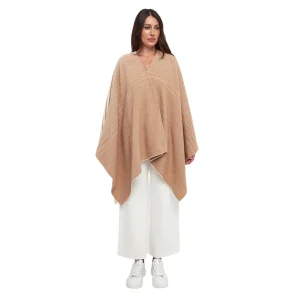 Stola Donna Brenta bicolore beige