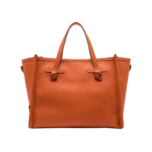 Borsa Donna a mano Marcella in Pelle Arancione