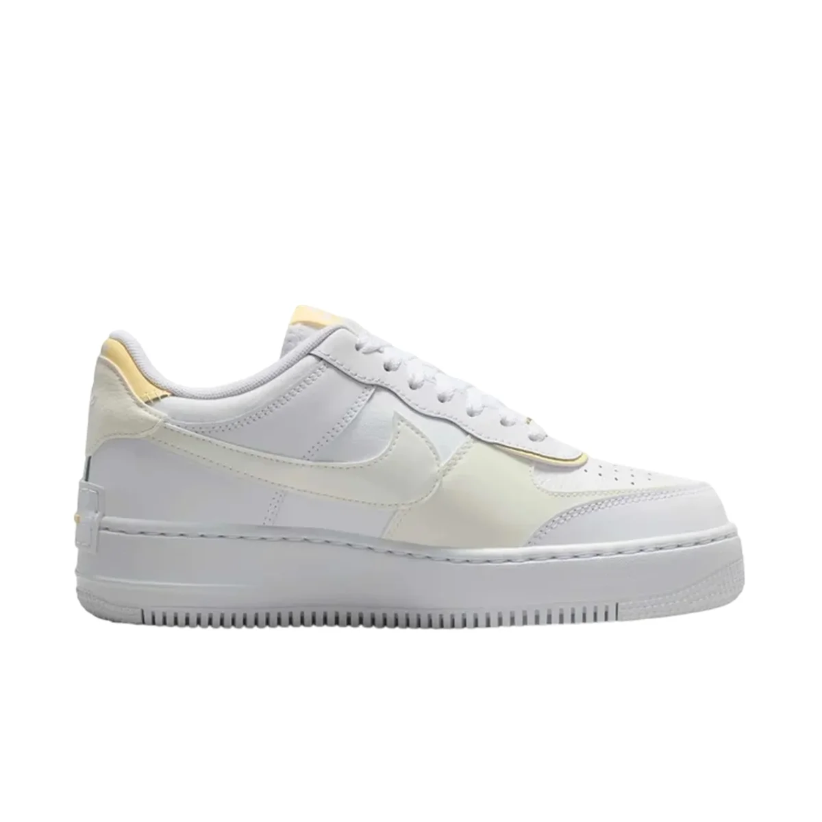 Sneakers Donna Air Force 1 Shadow Bianca/Gialla