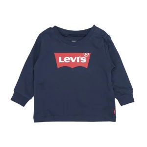 T-shirt Neonato Blu con stampa logo