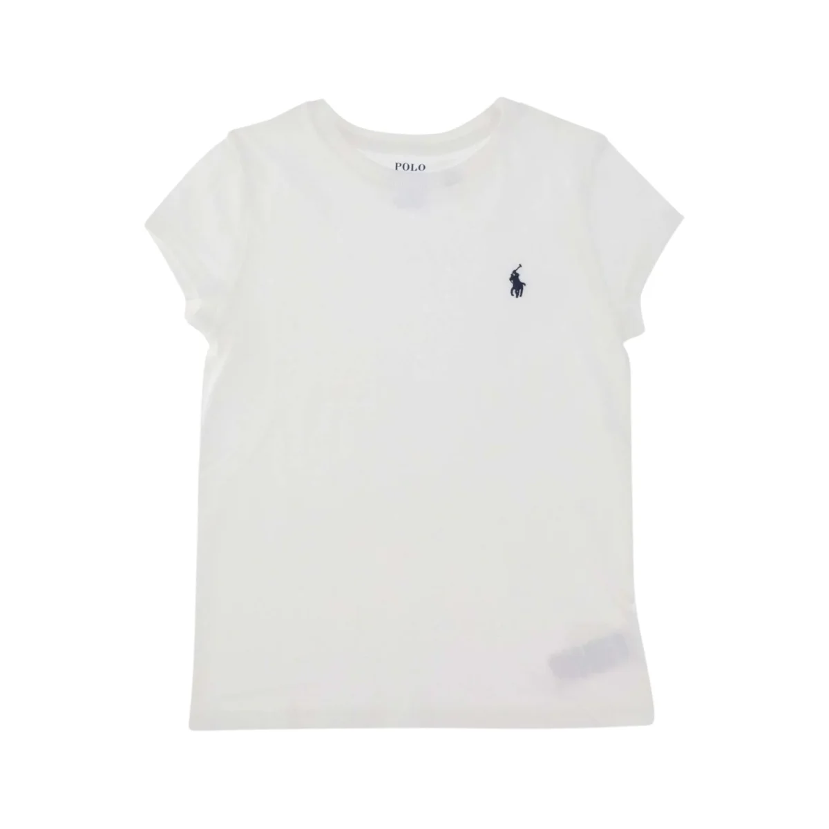 T-shirt Bambina Bianca basic