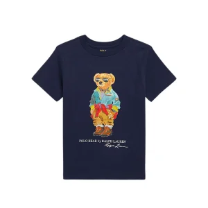 T-shirt Bambino 2-4 anni Blu bear