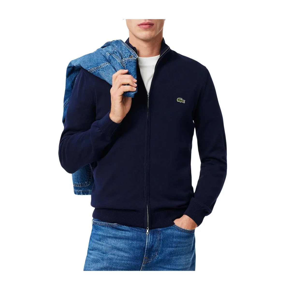 Cardigan Uomo con zip frontale - immagine 3