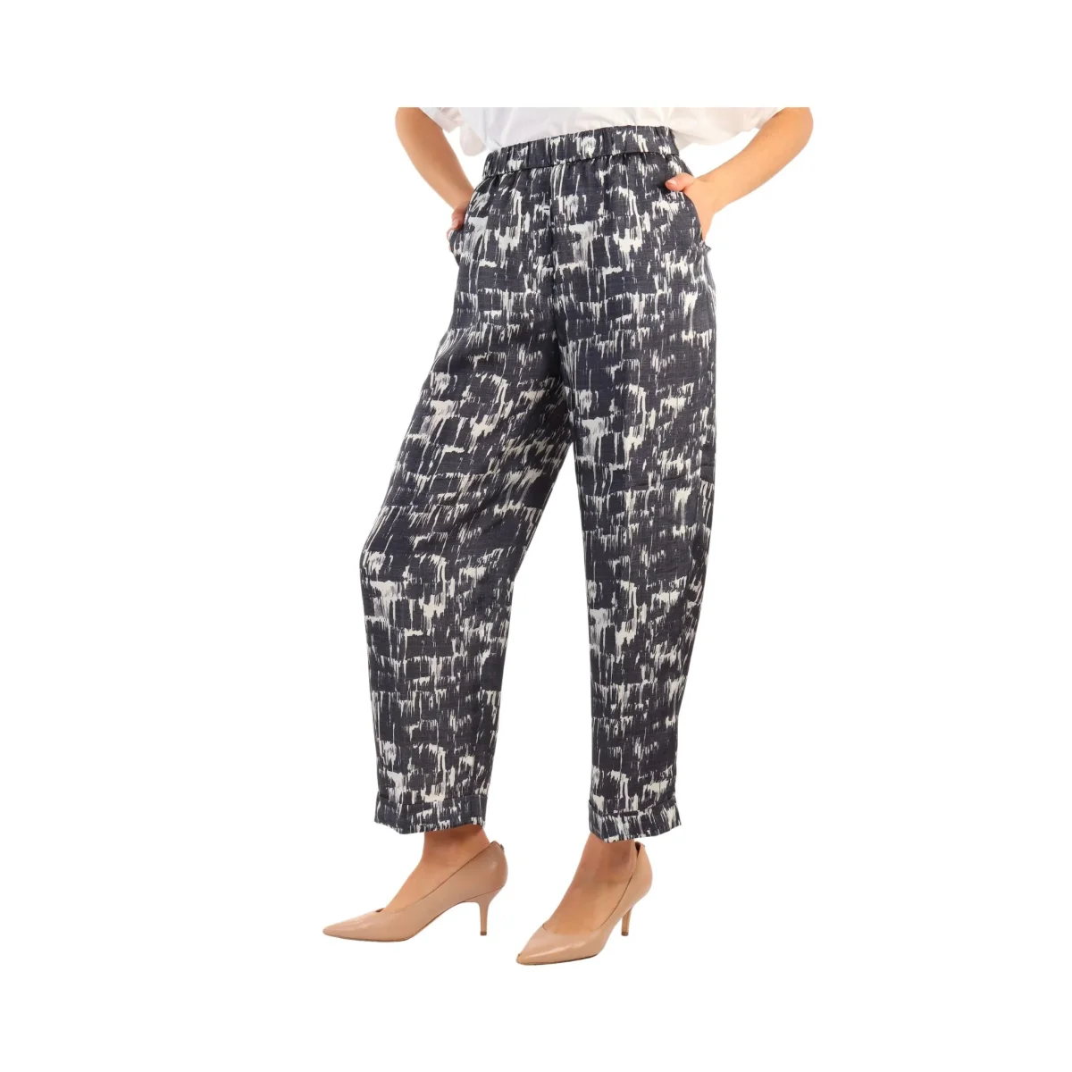 Pantaloni Donna con fantasia colorata - immagine 4