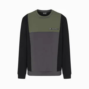 Emporio Armani Felpa Athletic Colour Block Uomo